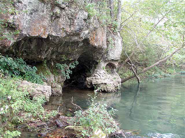 Otter Den Cave on the Current River