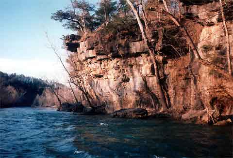 Eppie Smith Bluff (Below Alley In Winter)