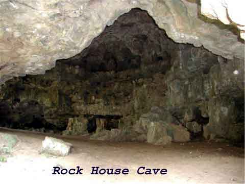 Inside Rock House Cave