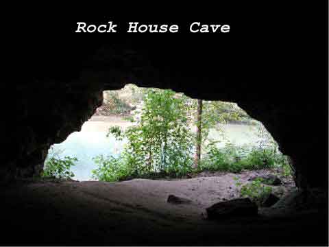 Rock House Cave Looking Out Nice Shelter